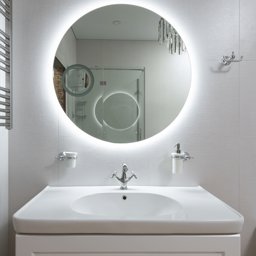 Reflect, Shine, Repeat! Our LED Bathroom Mirror Adds Sparkle to Your Space—Illuminate Your Reflection with Style! 💫🌟
