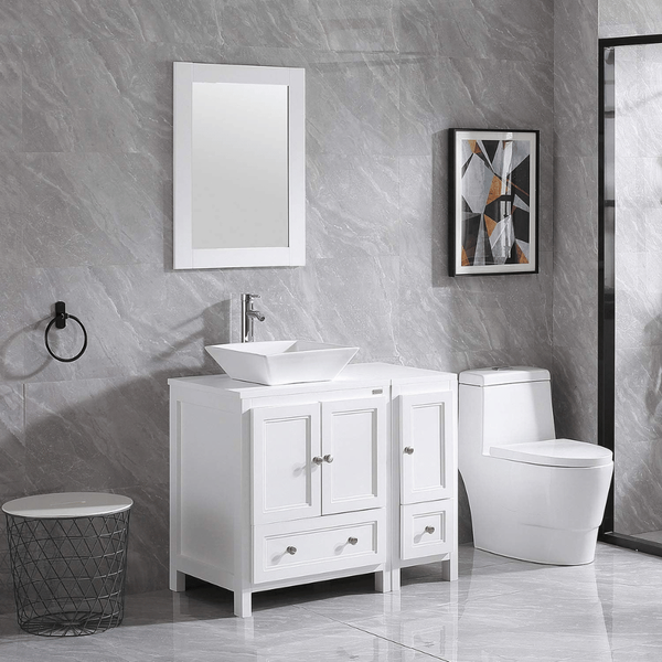 Wonline 36-inch Bathroom Vanity with Mirror Review: A Sleek Addition to Your Bathroom