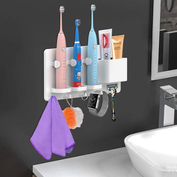 Electric Toothbrush Holder: the secret weapon against bathroom clutter
